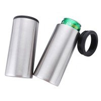 Amazon Hot Beer Cola Holder Vacuum Slim Skinny Can Cooler Stainless Steel Sublimation Beer Can Cooler