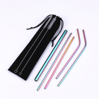 304 Stainless Steel FDA Food Grade Metal Drinking Straw