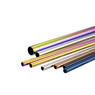 Wholesale Eco Gold Stainless Steel eco friendly drinking straw manufacturing process