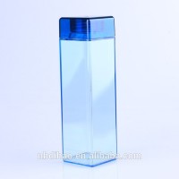 450ml and 15oz Square Shape Plastic Drinking bottle