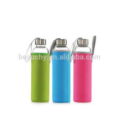 2020 New Product tea glass bottle, empty glass bottle, clear glass bottle