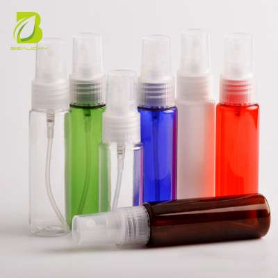 PET Plastic empty reusable water bottles plastic perfume atomizer 30ml