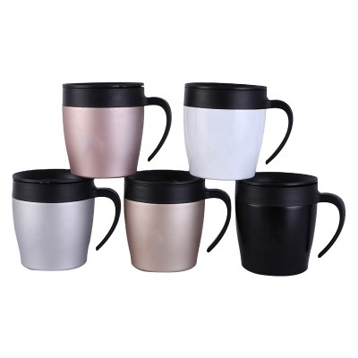 2020 NEW 350ml Thermal Coffee Mug in Stainless Steel Mug Reusable Drinking Insulated Vacuum Tumbler Mug Cup